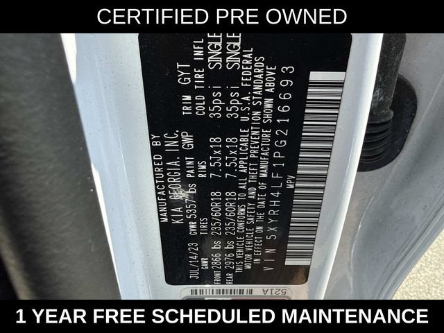 Used 2023 Kia Sorento EX w/ Panoramic Sunroof Package FWD image 30