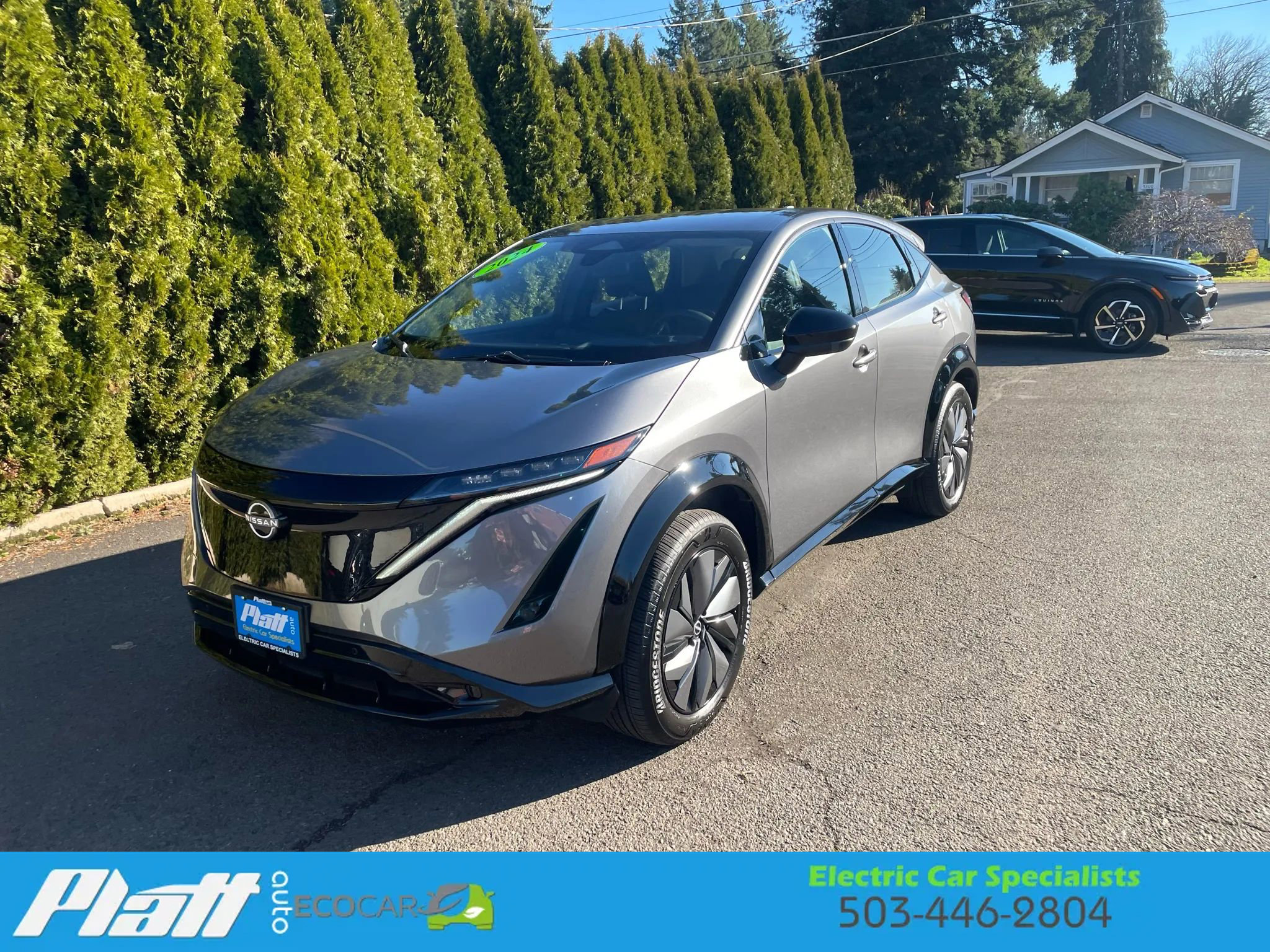 Used 2024 Nissan Ariya Engage e-4ORCE Sport Utility 4 image 2