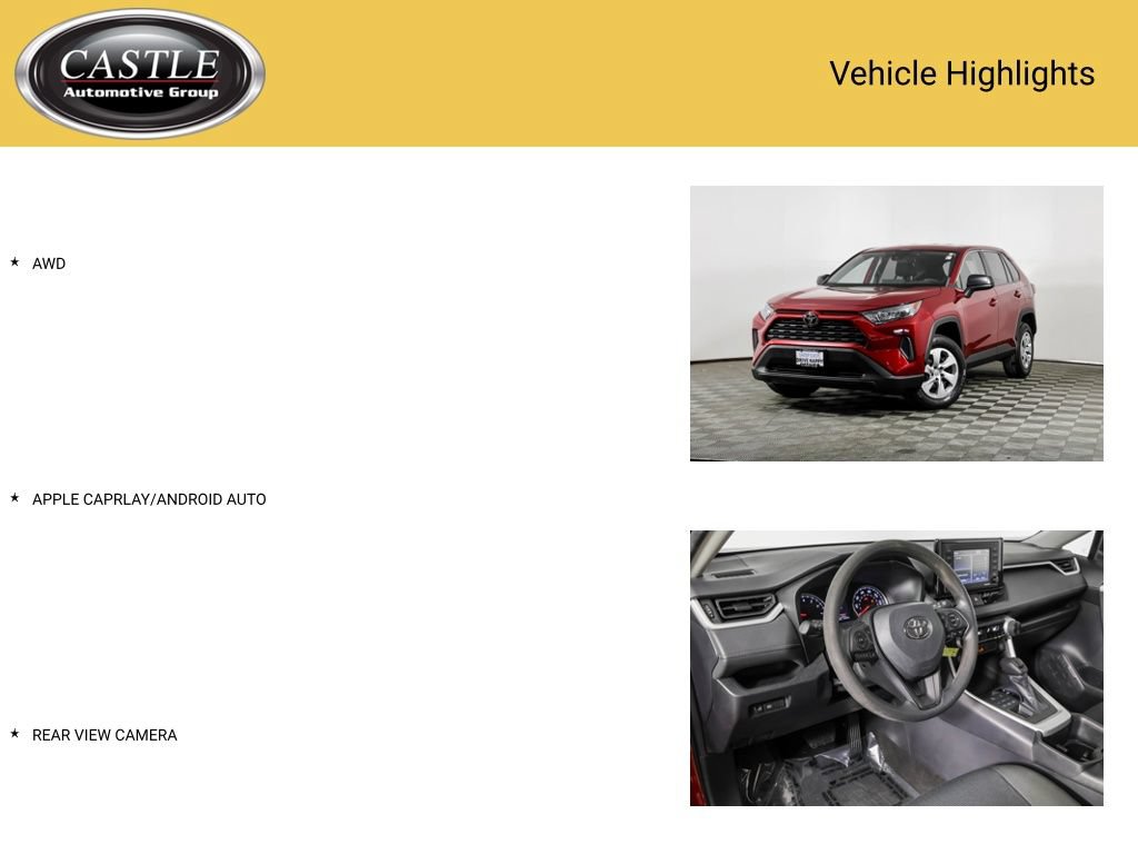 Used 2022 Toyota RAV4 LE AWD/4WD image 3