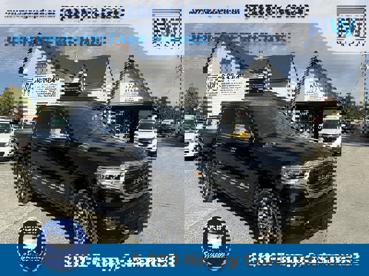 Used 2022 RAM 1500 Limited w/ Body-Colour Bumper Group image 1