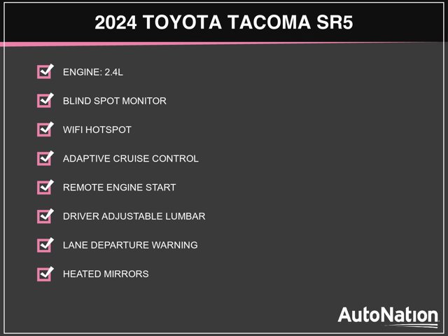 Certified 2024 Toyota Tacoma SR5 RWD image 3