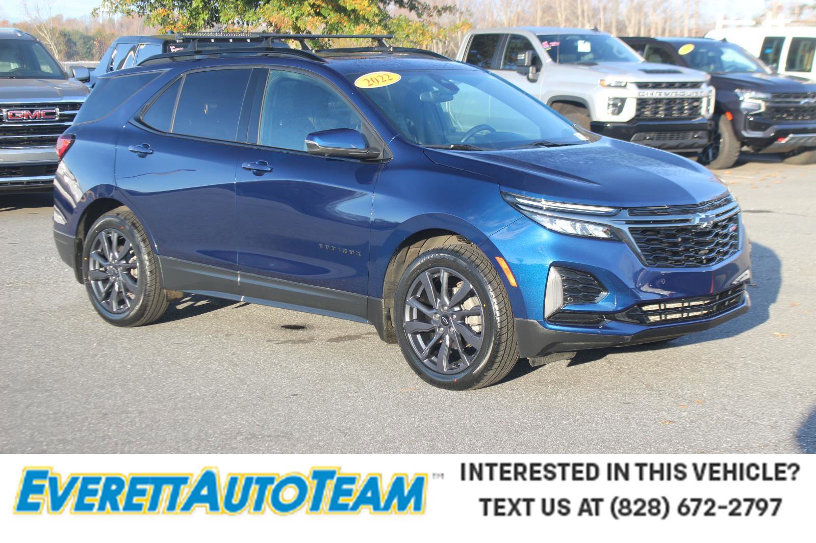 Used 2022 Chevrolet Equinox RS w/ RS Leather Package