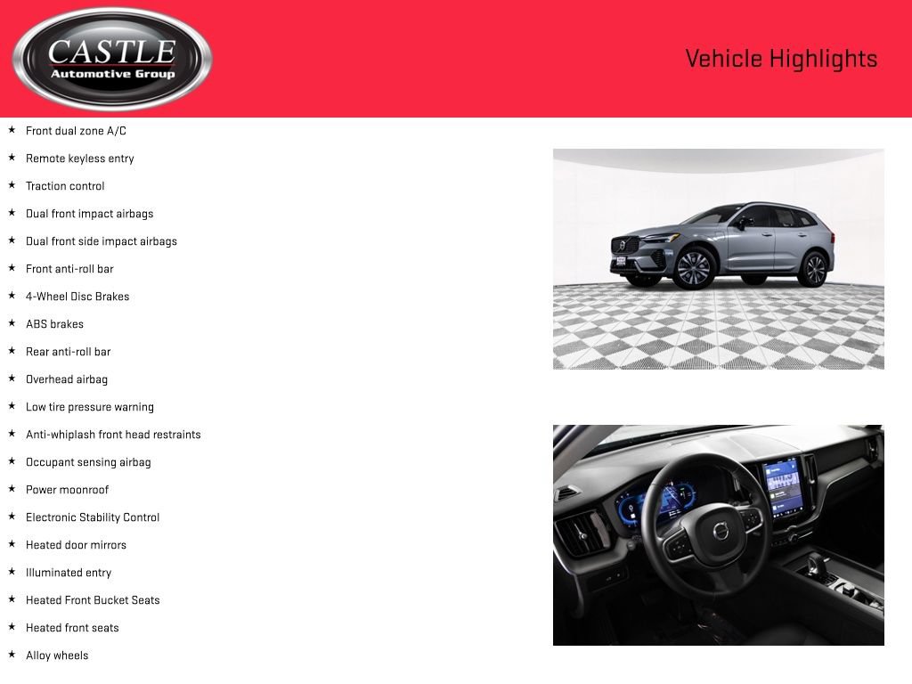 Used 2024 Volvo XC60 T8 Core AWD/4WD image 3