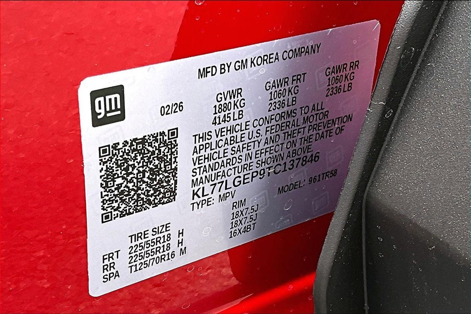 New 2026 Chevrolet Trax RS w/ Driver Confidence Package FWD image 13