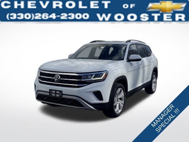 Used 2021 Volkswagen Atlas SE w/ Panoramic Sunroof Package