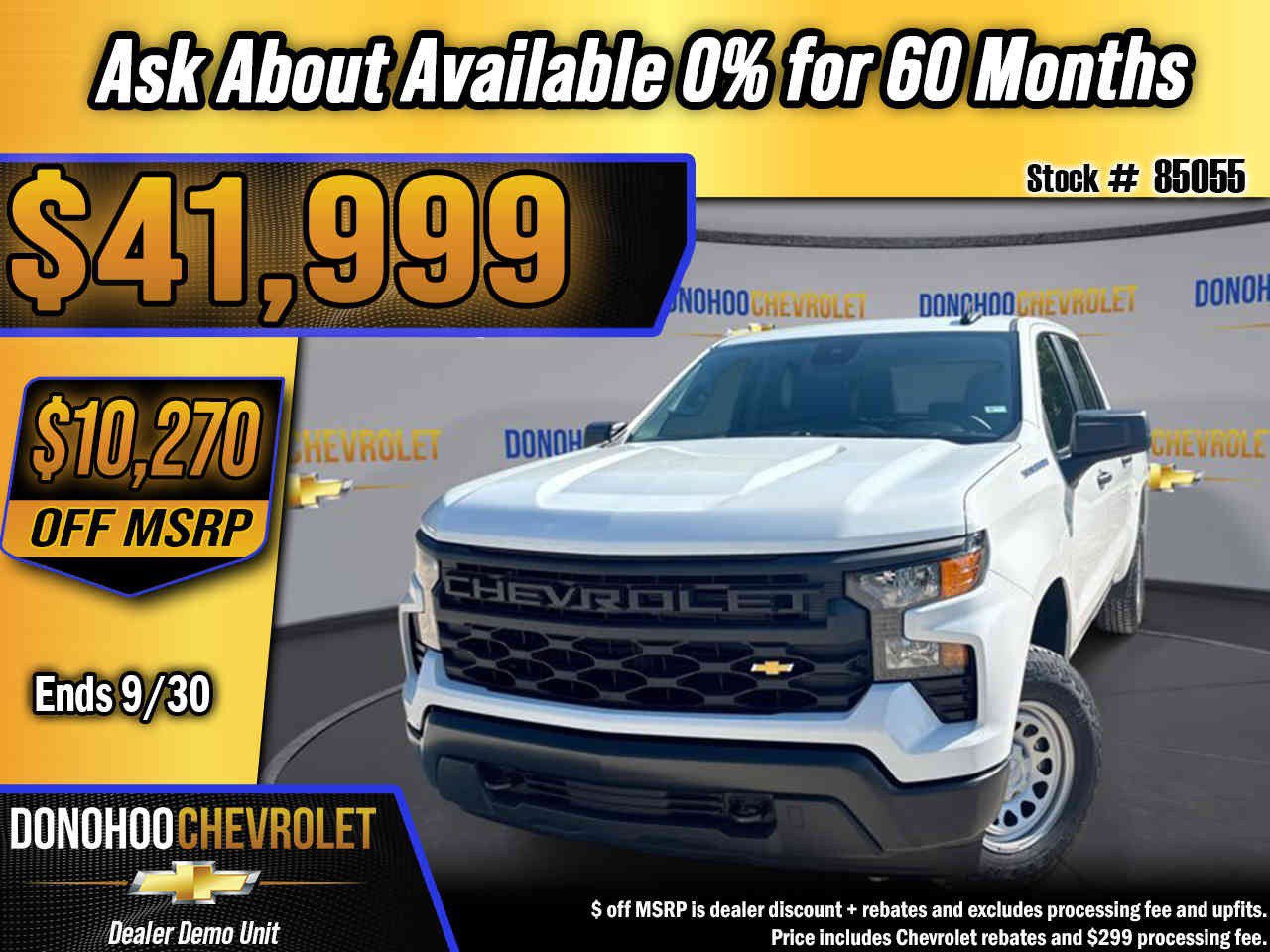 New 2026 Chevrolet Silverado 1500 W/T w/ WT Value Package AWD/4WD image 1