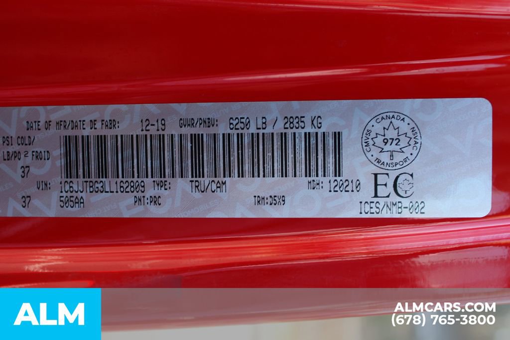 Used 2020 Jeep Gladiator Rubicon w/ Dual Top Group image 39