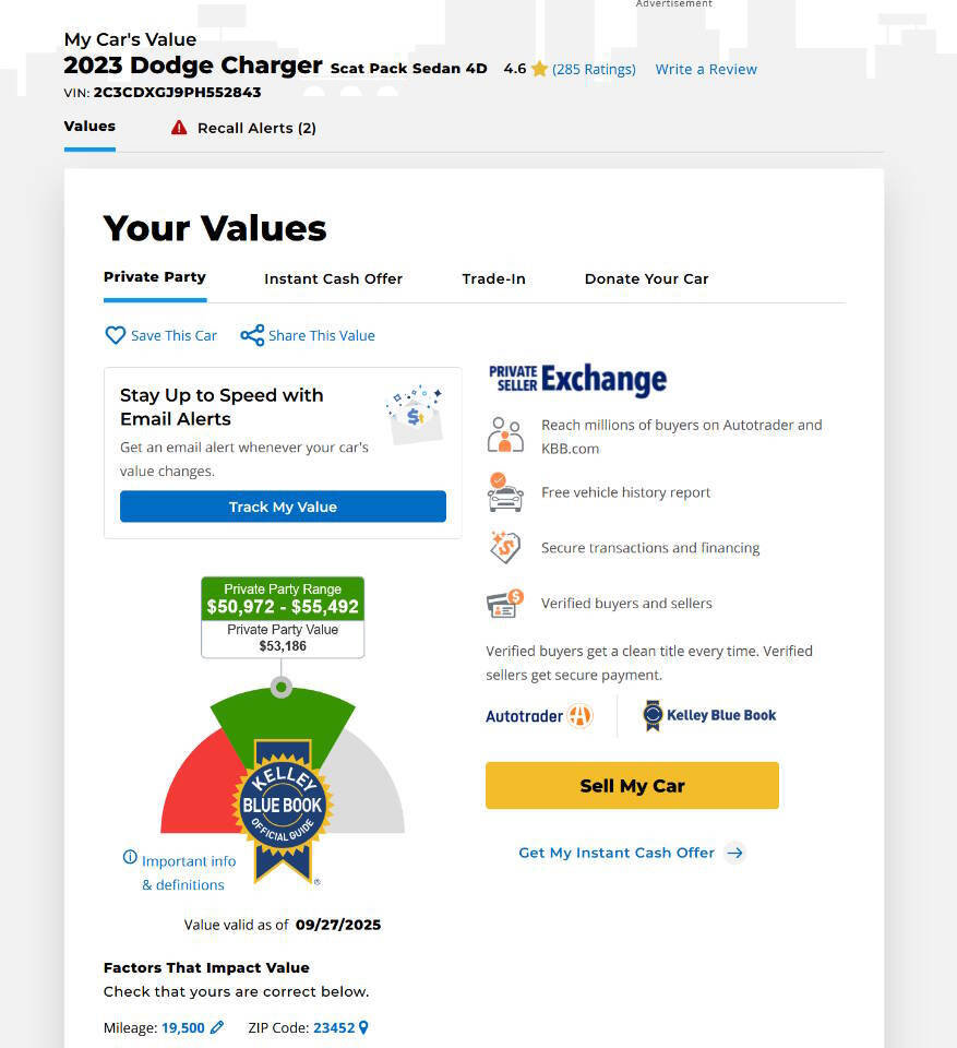 Used 2023 Dodge Charger Scat Pack w/ Plus Group image 37