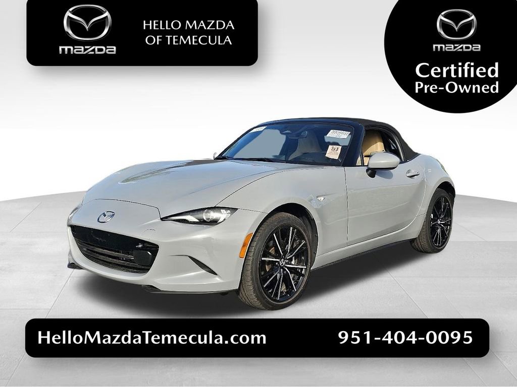 Certified 2024 MAZDA MX-5 Miata Grand Touring