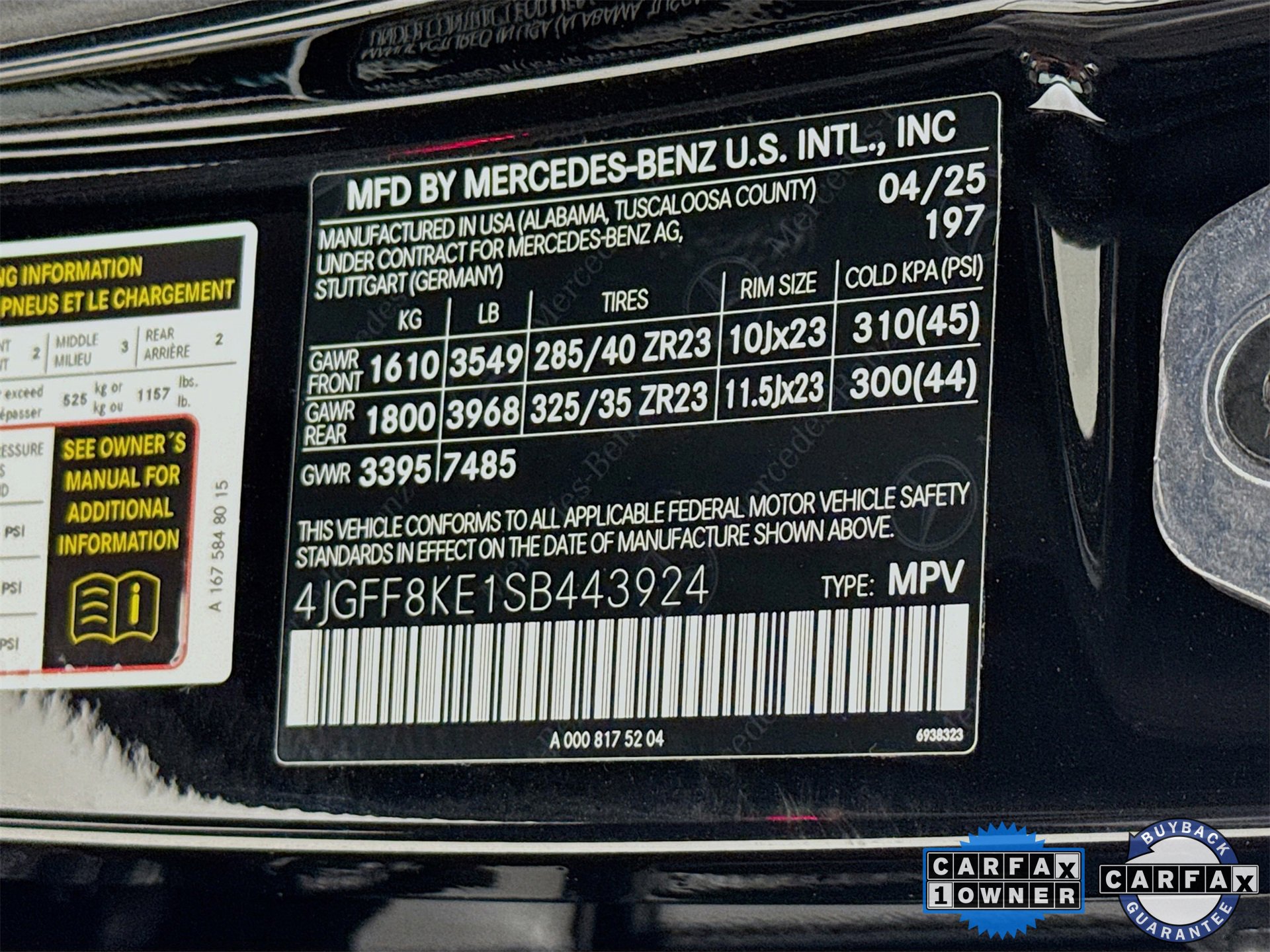 Certified 2025 Mercedes-Benz GLS 63 AMG 4MATIC image 36