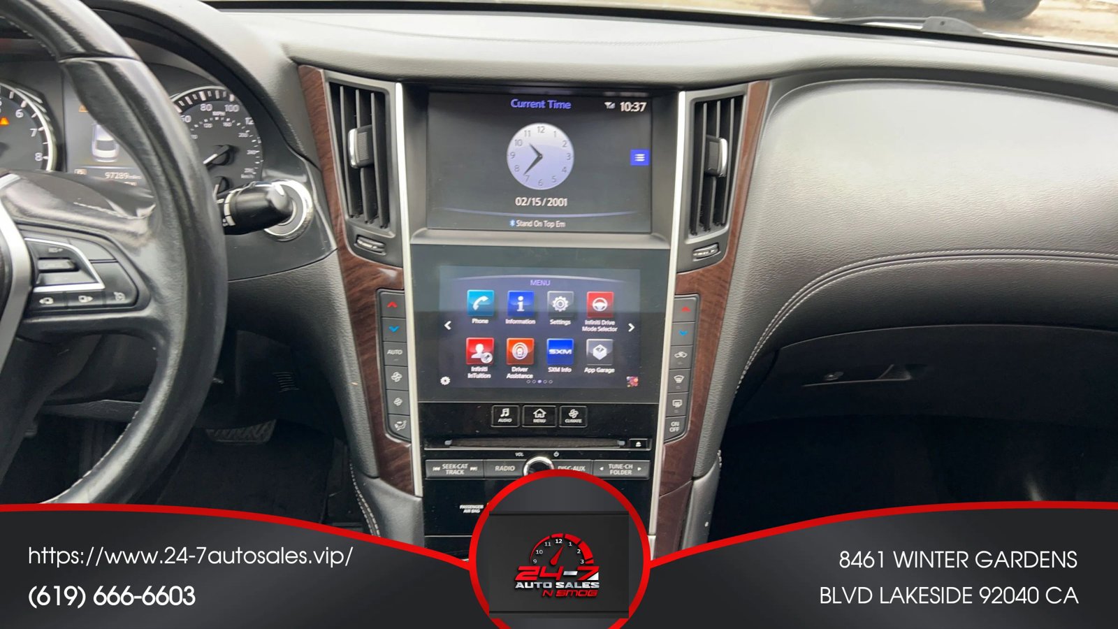 Used 2019 INFINITI Q50 Luxe AWD/4WD image 31