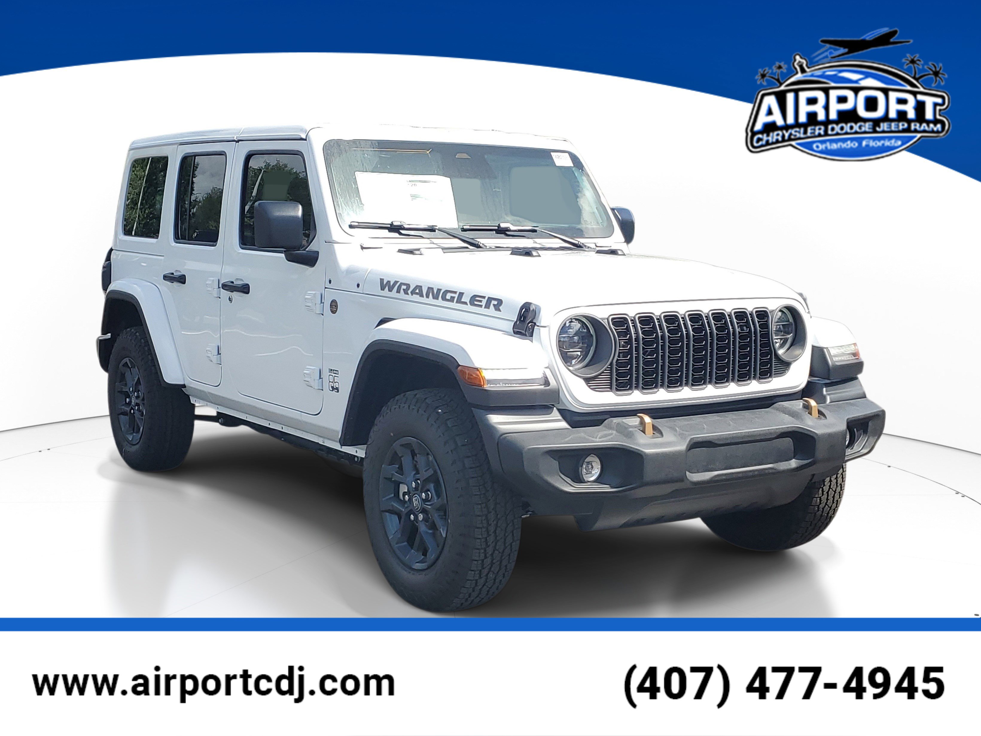 New 2026 Jeep Wrangler Unlimited Sport AWD/4WD image 1