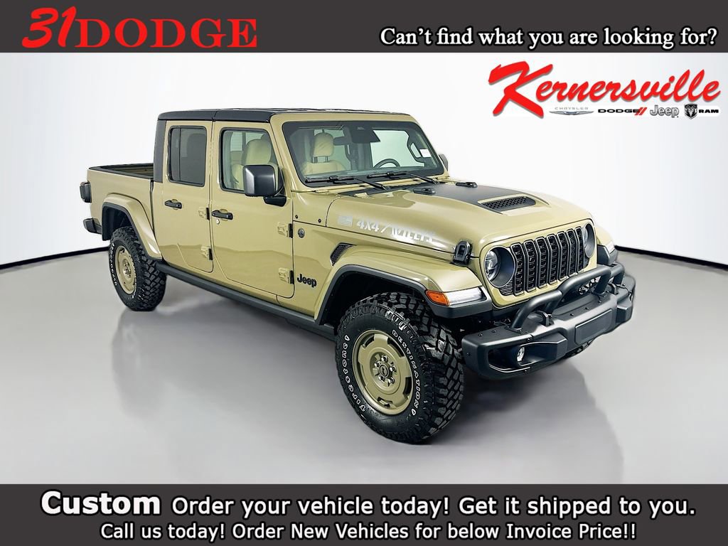 New 2026 Jeep Gladiator Willys