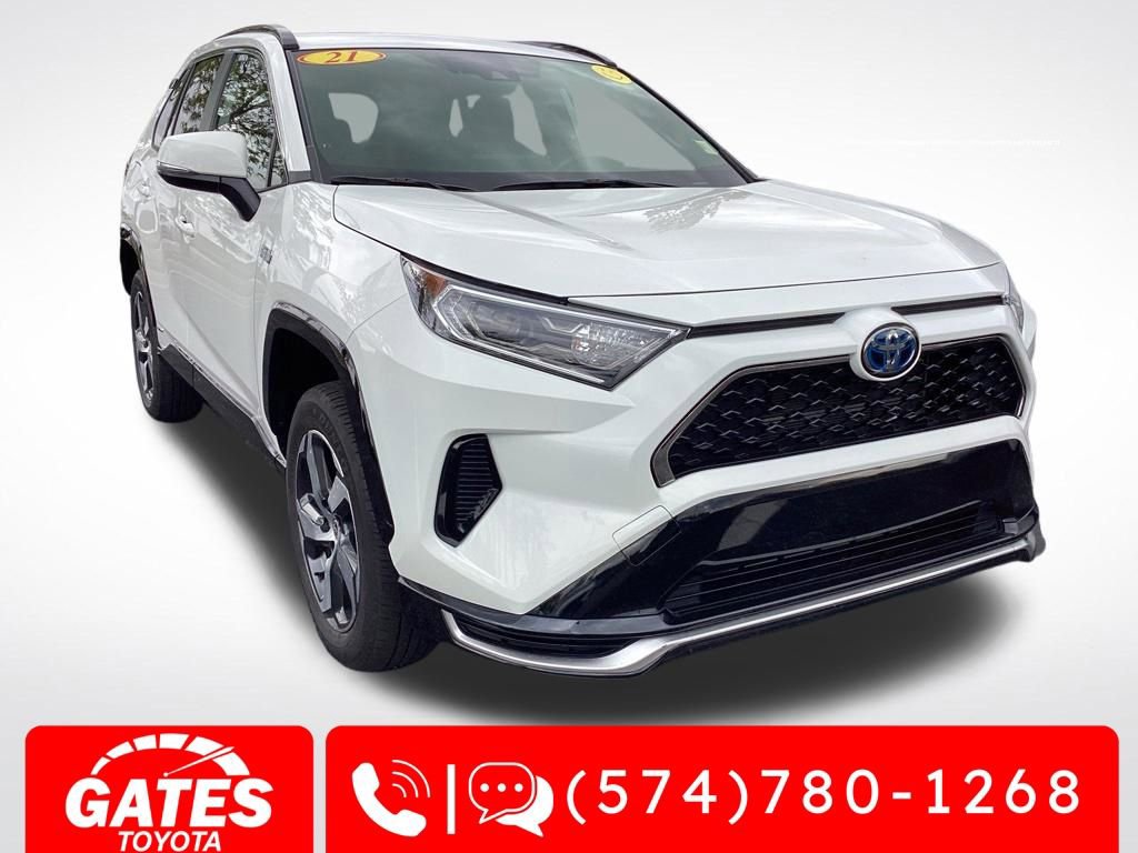 Used 2021 Toyota RAV4 SE w/ Weather & Moonroof Package AWD/4WD image 1
