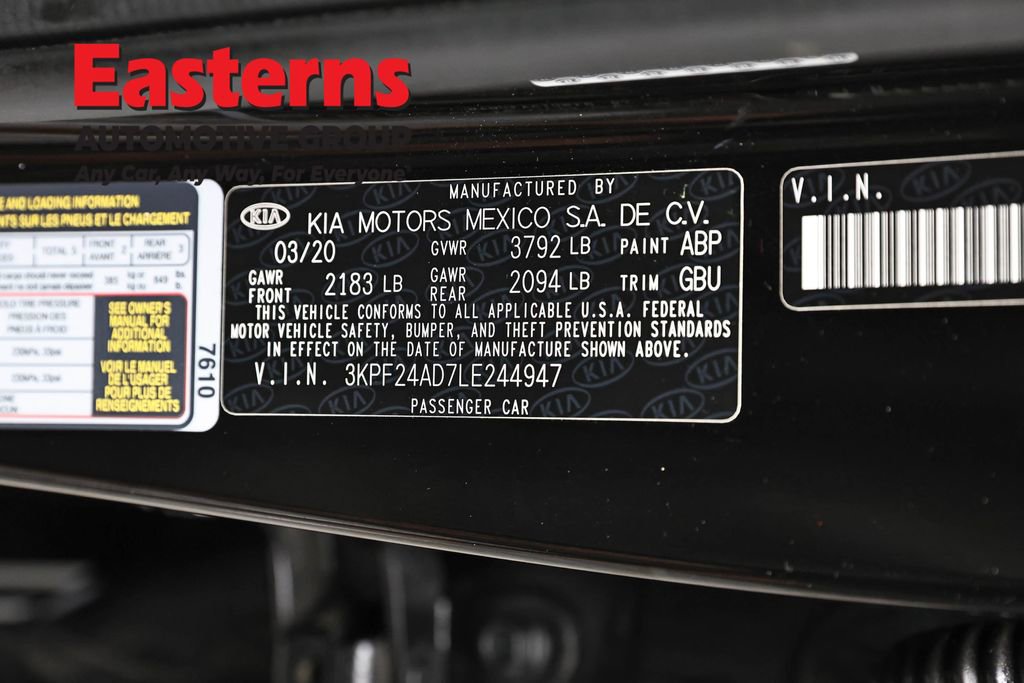 Used 2020 Kia Forte LXS FWD image 33