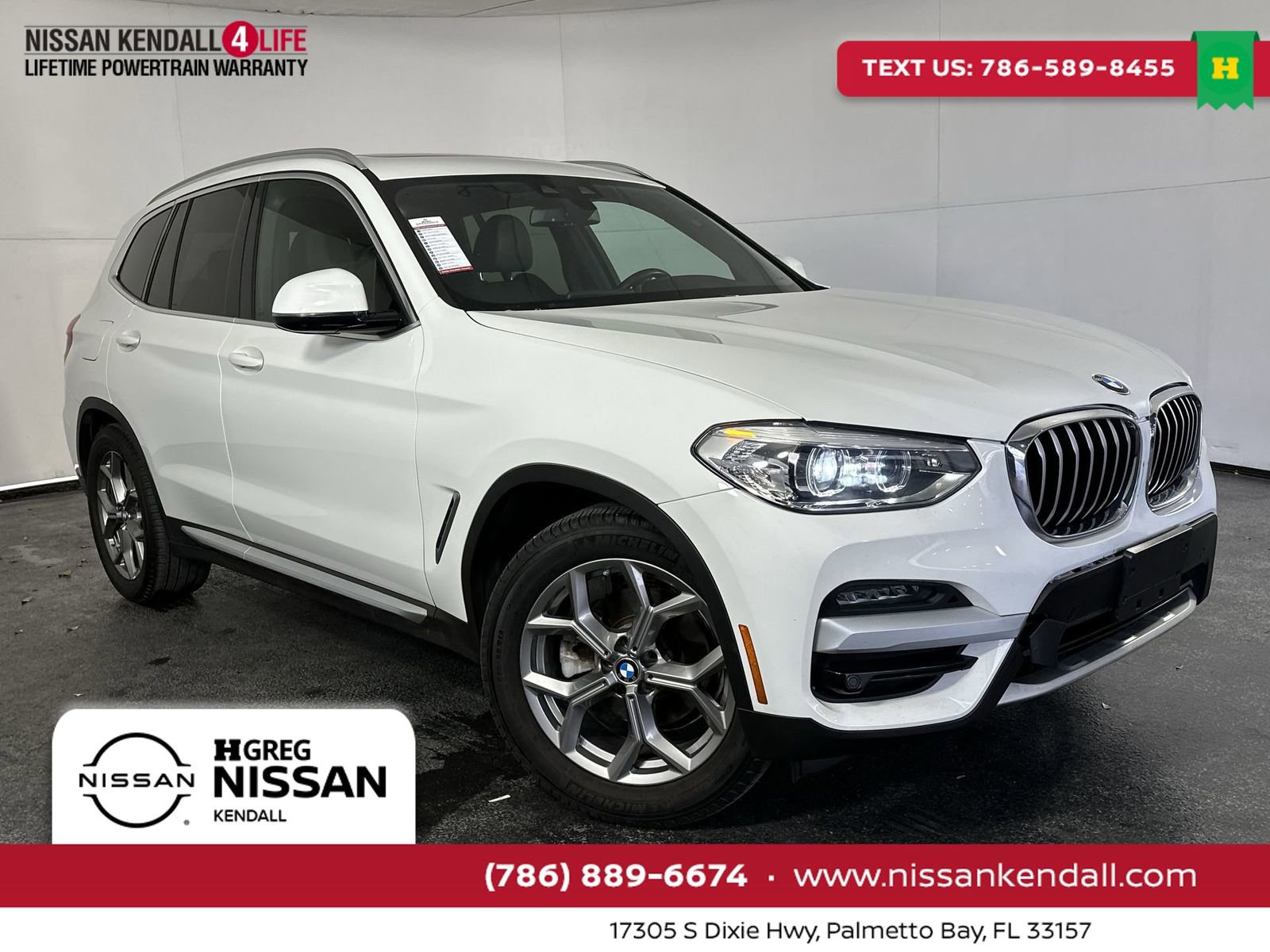 Used 2021 BMW X3 sDrive30i w/ Convenience Package RWD image 1