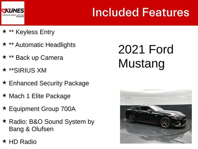 Used 2021 Ford Mustang Mach 1 w/ Equipment Group 700A RWD image 5