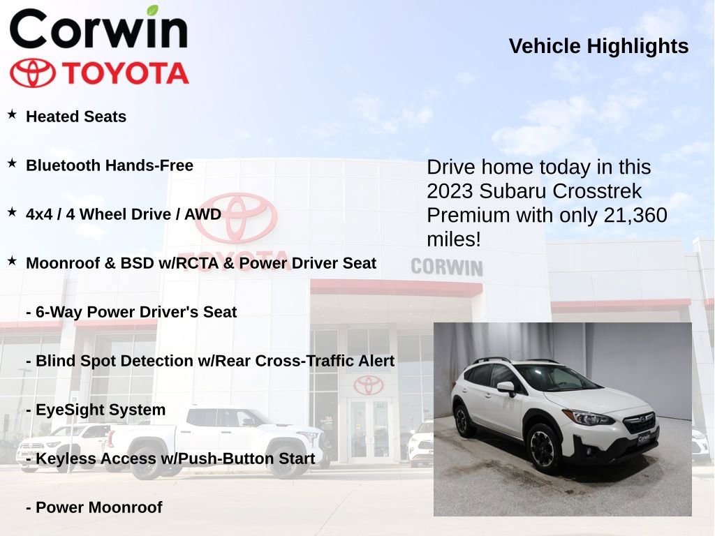 Used 2023 Subaru Crosstrek 2.0i Premium image 6