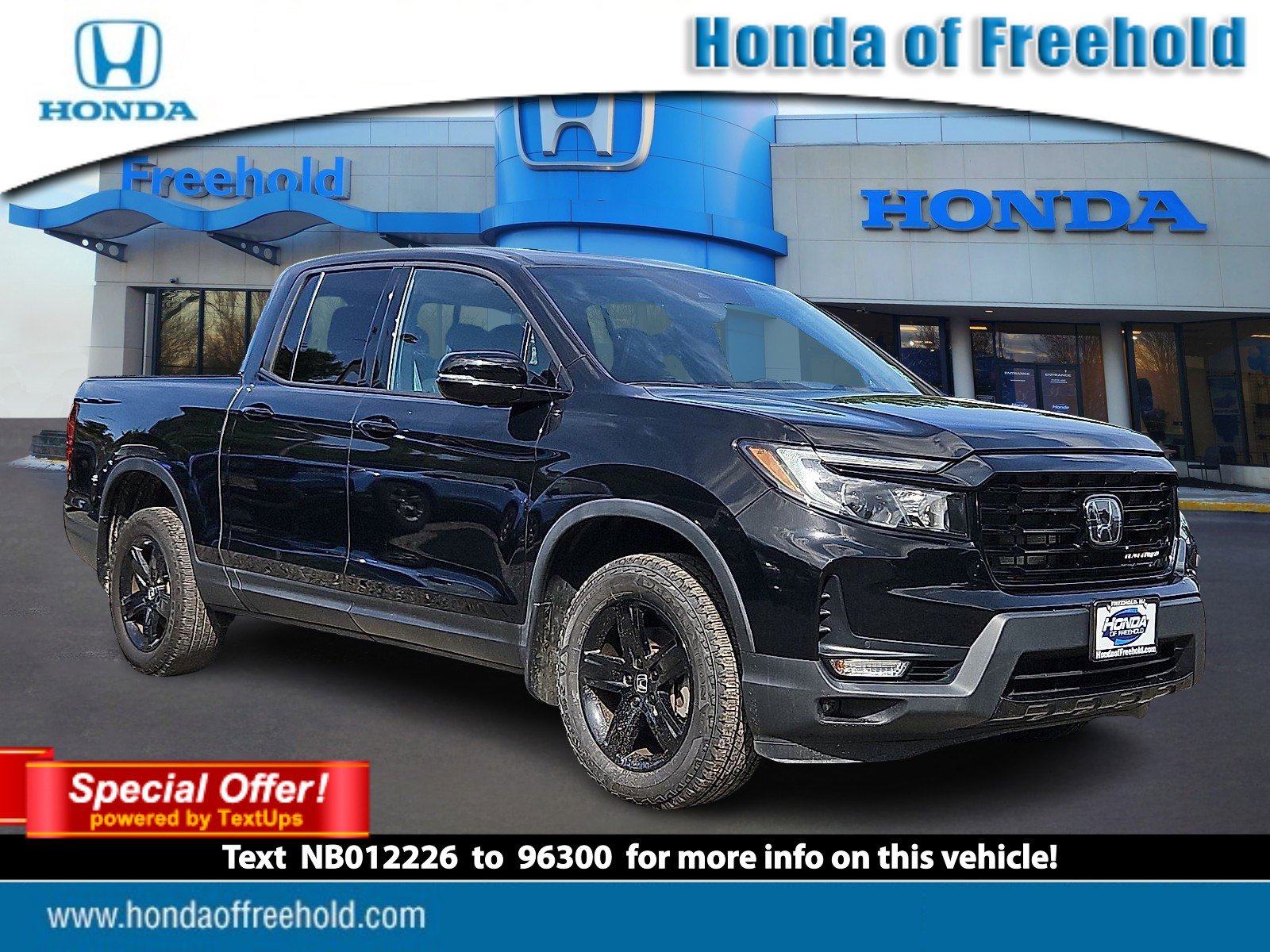 Certified 2022 Honda Ridgeline Black Edition