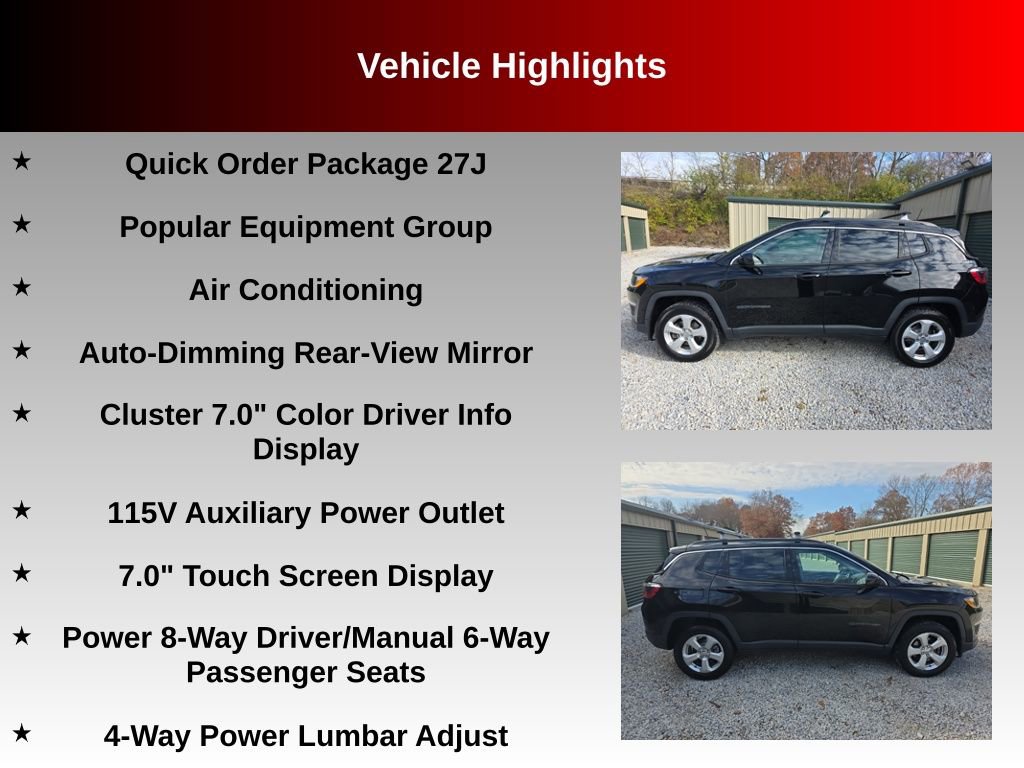 Used 2018 Jeep Compass Latitude w/ Popular Equipment Group image 7