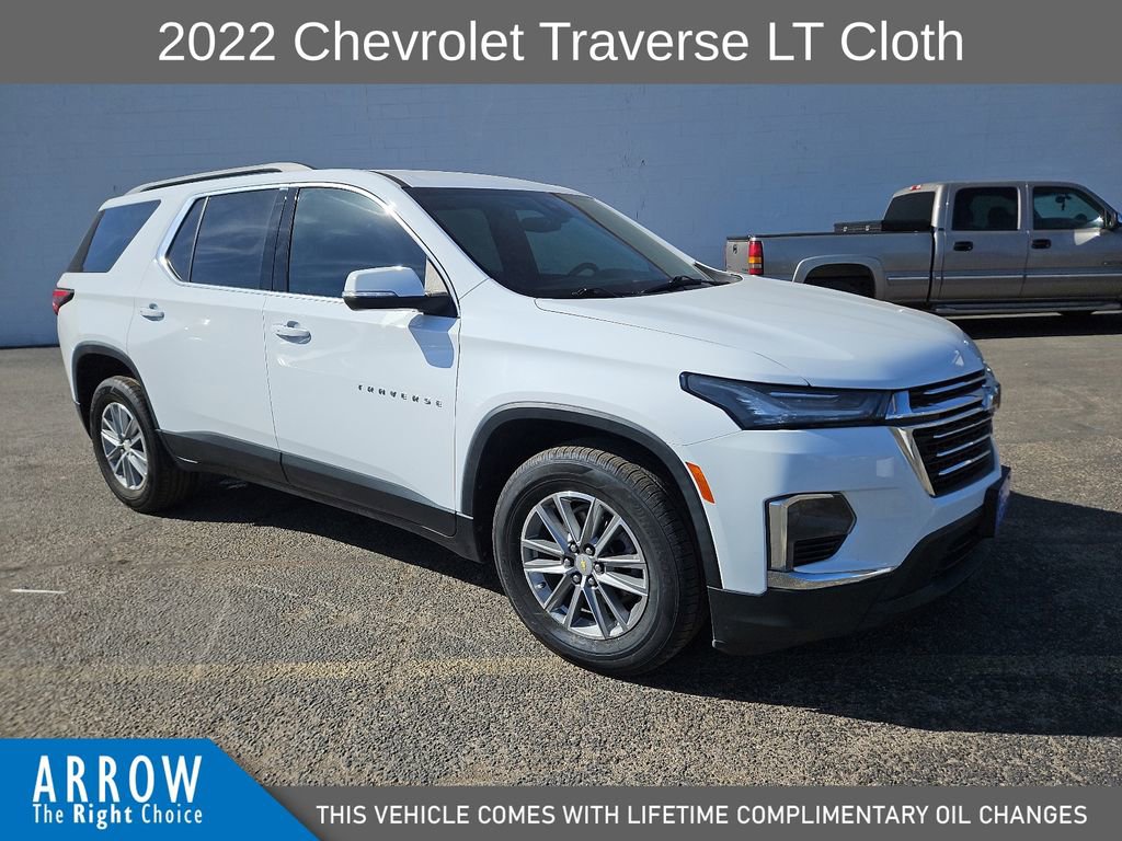 Used 2022 Chevrolet Traverse LT