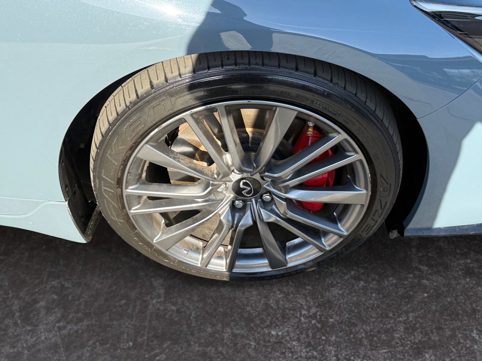 Used 2021 INFINITI Q50 Red Sport 400 image 14