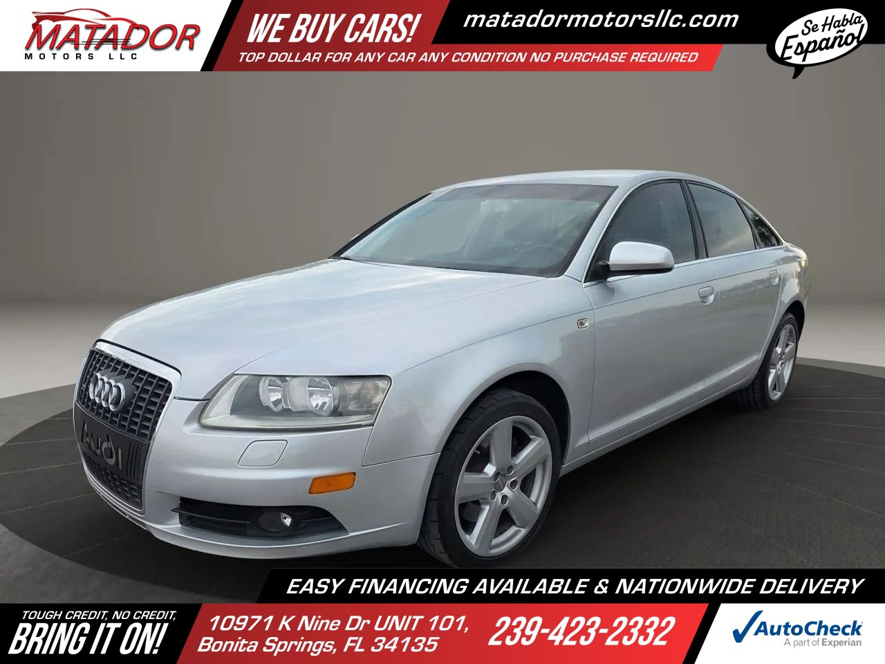 Used 2008 Audi A6 3.2
