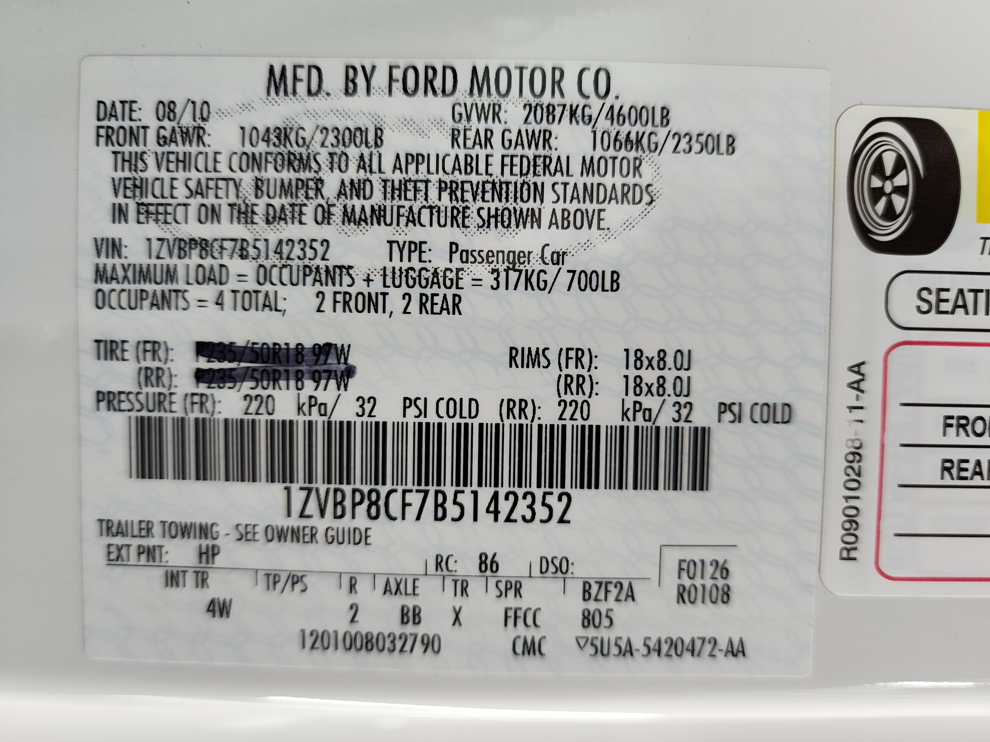 Used 2011 Ford Mustang GT Premium w/ Security Pkg RWD image 62