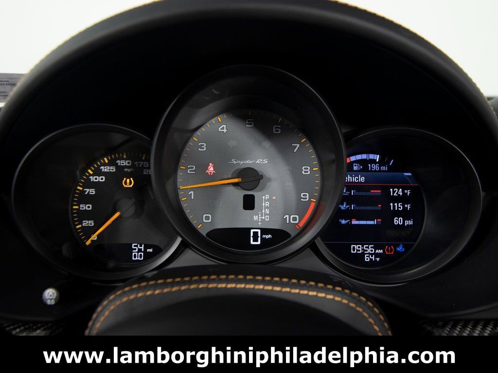 Used 2025 Porsche 718 Boxster Spyder RS image 19