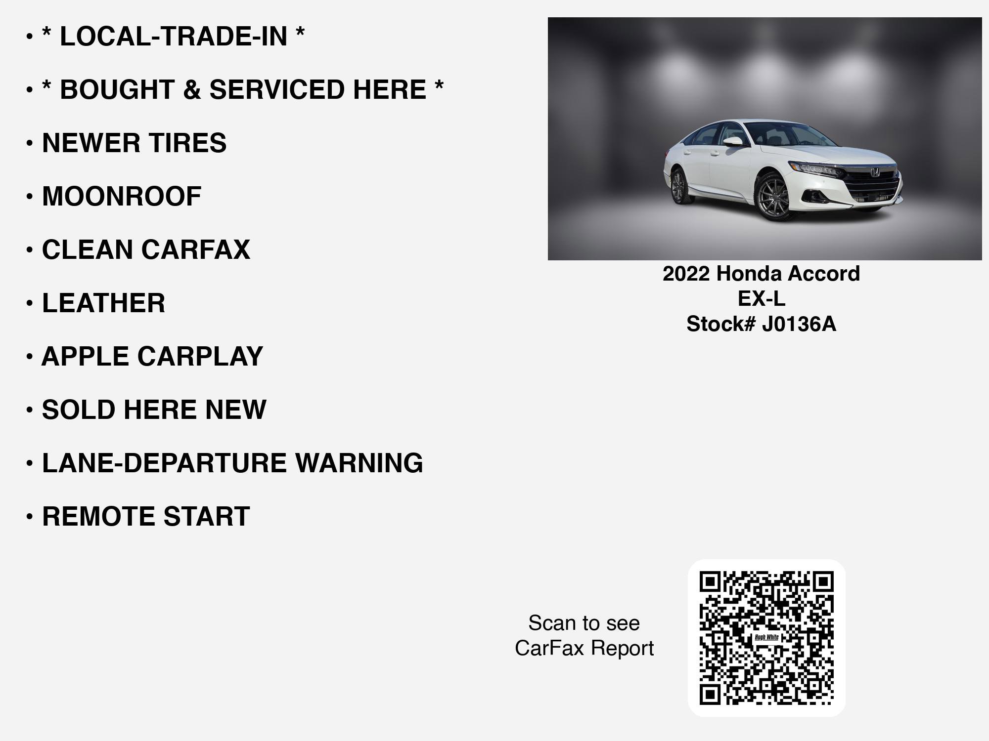 Used 2022 Honda Accord EX-L image 7
