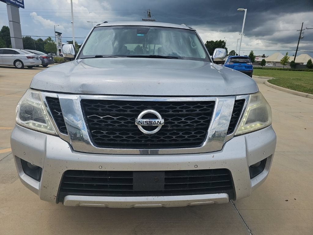 Used 2017 Nissan Armada Platinum w/ Captain Seat Package RWD image 2