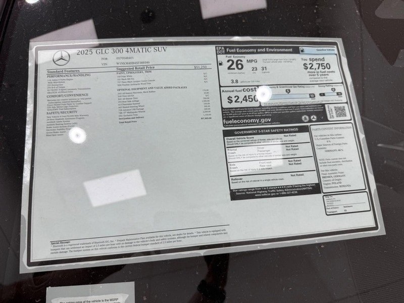New 2025 Mercedes-Benz GLC 300 4MATIC image 4