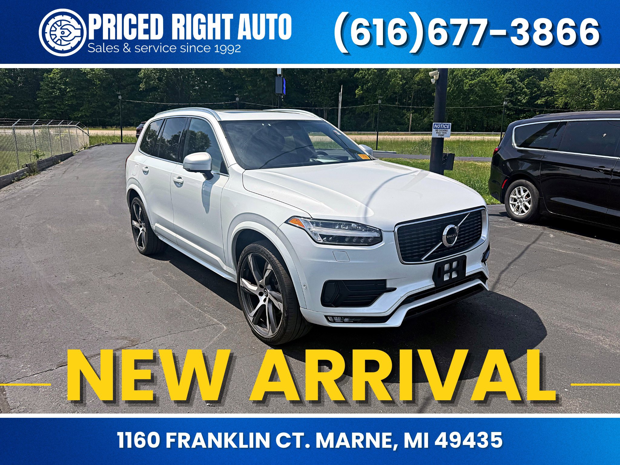 Used 2019 Volvo XC90 T6 R-Design w/ Advanced Package AWD/4WD image 1