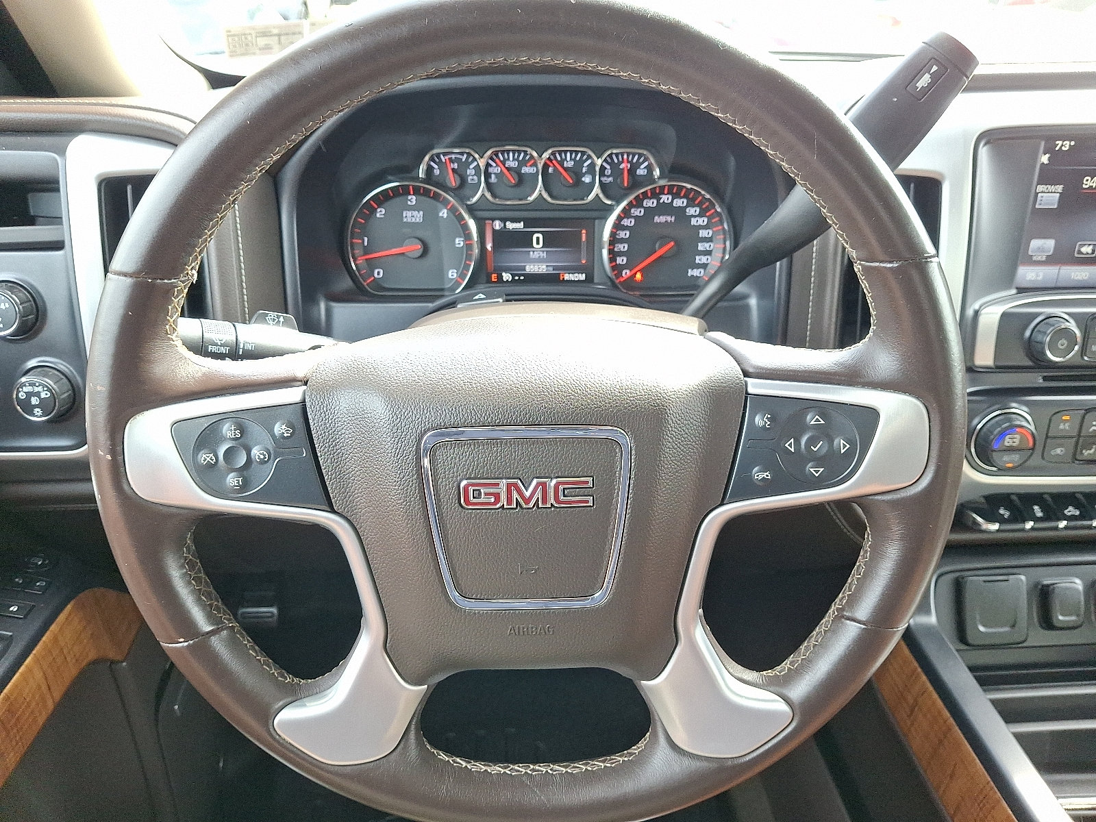 Used 2015 GMC Sierra 1500 SLT w/ SLT Crew Cab Value Package AWD/4WD image 18