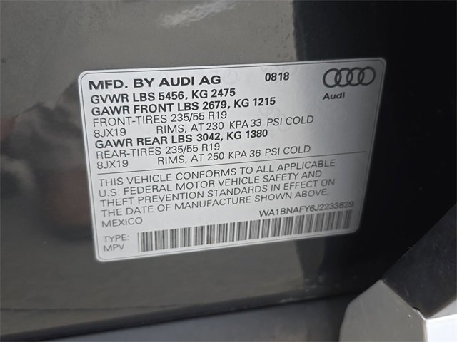 Used 2018 Audi Q5 2.0T Premium Plus w/ Premium Plus Package image 39