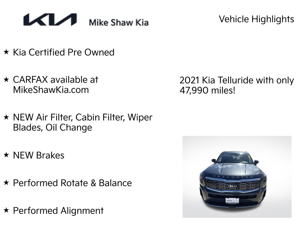 Certified 2021 Kia Telluride EX AWD/4WD image 6