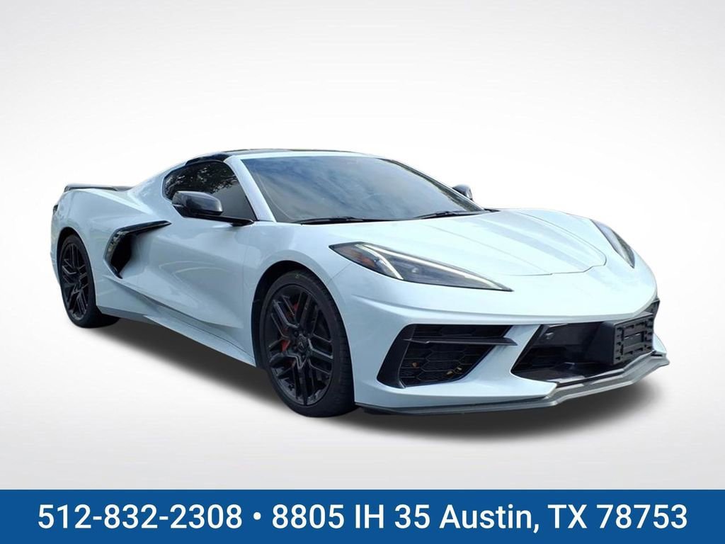 Used 2022 Chevrolet Corvette Stingray Preferred Cpe w/ Z51 Performance Package RWD image 1