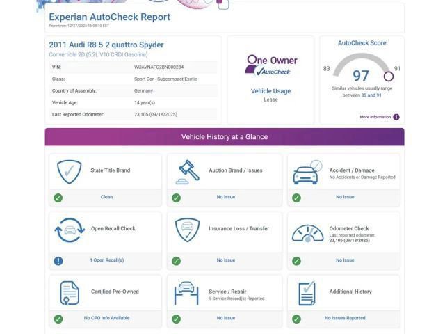 Used 2011 Audi R8 V10 image 4