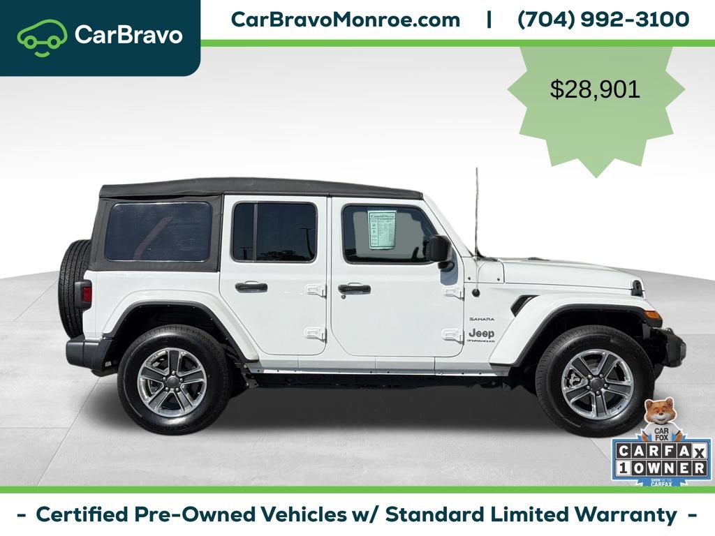 Used 2023 Jeep Wrangler Unlimited Sahara AWD/4WD image 5