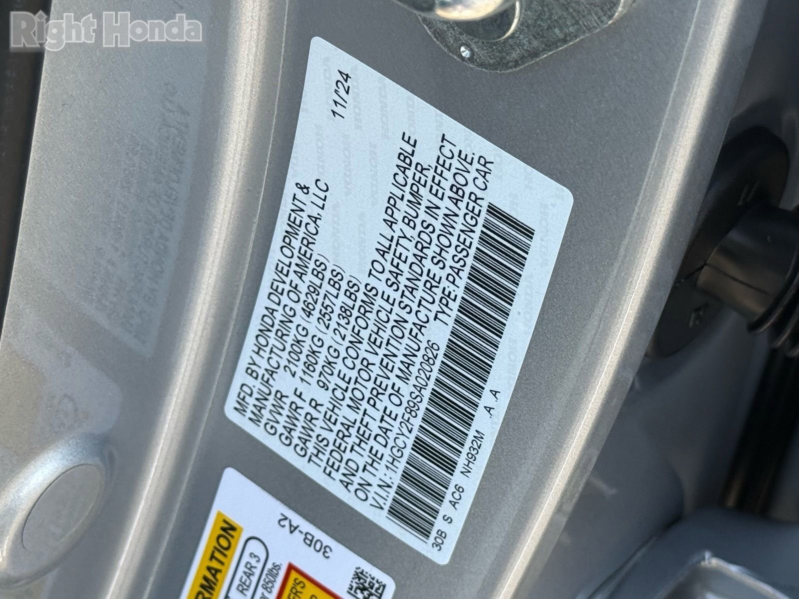 Certified 2025 Honda Accord Touring image 35