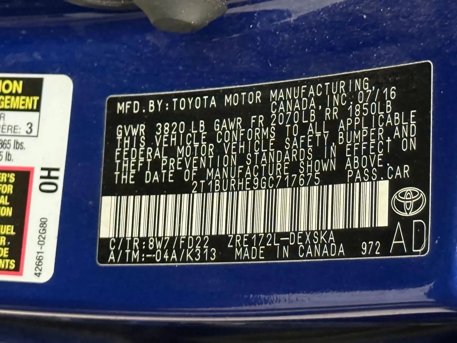Used 2016 Toyota Corolla S FWD image 39