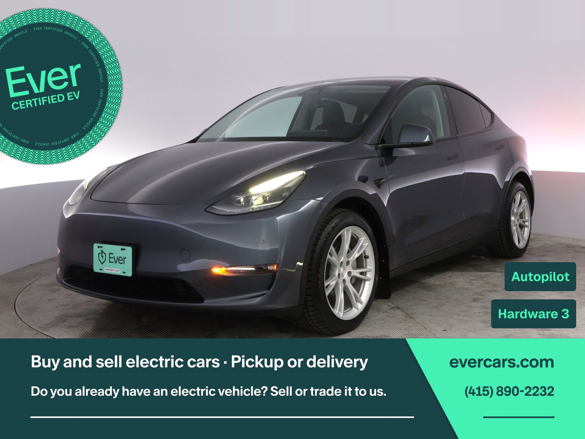 Used 2023 Tesla Model Y Long Range AWD/4WD image 1