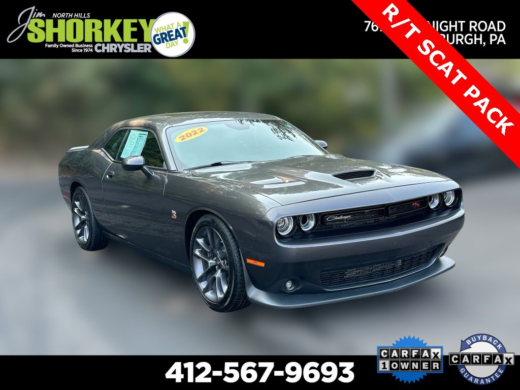 Certified 2022 Dodge Challenger R/T Scat Pack