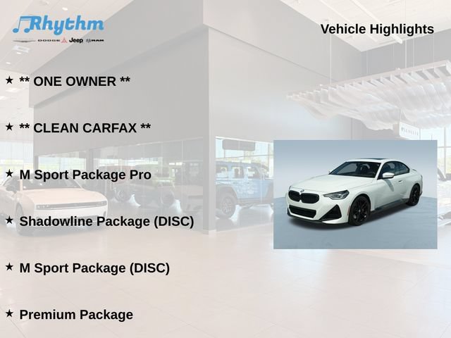 Used 2023 BMW 230i Coupe w/ M Sport Package RWD image 5