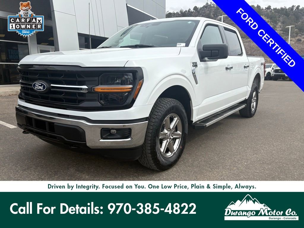 Certified 2025 Ford F150 XLT w/ Equipment Group 301A Standard