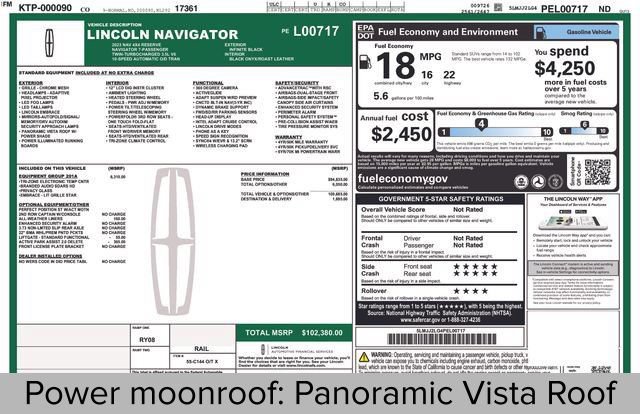 Certified 2023 Lincoln Navigator Reserve AWD/4WD image 9