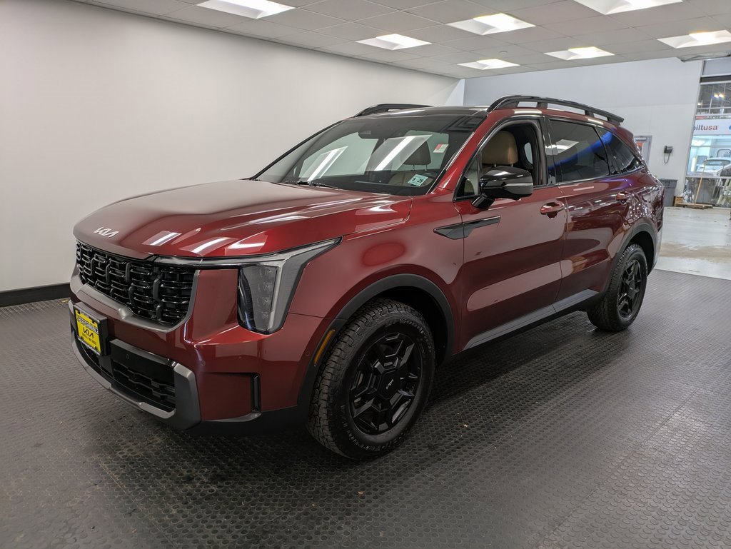 Certified 2024 Kia Sorento SX Prestige w/ Olive Brown Leather Package