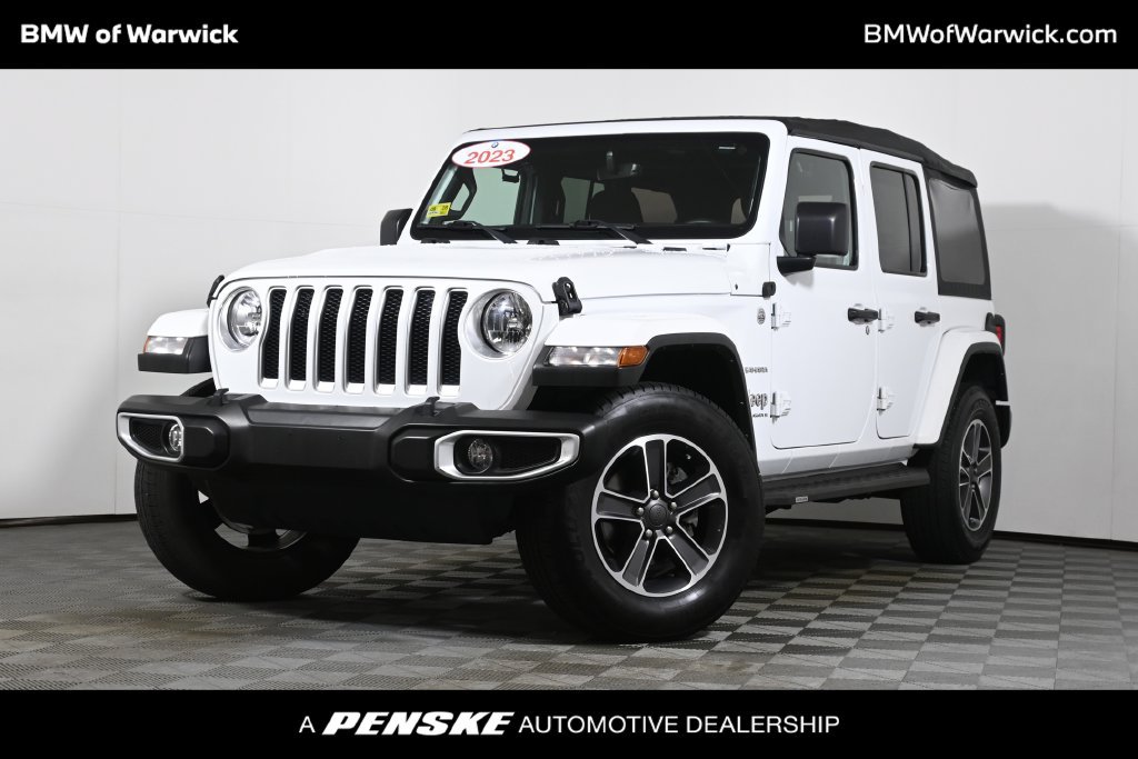 Used 2023 Jeep Wrangler Unlimited Sahara AWD/4WD image 1