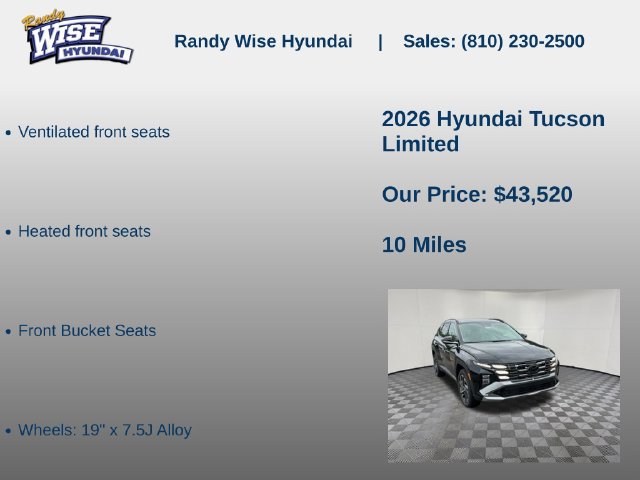 New 2026 Hyundai Tucson Limited AWD/4WD image 20