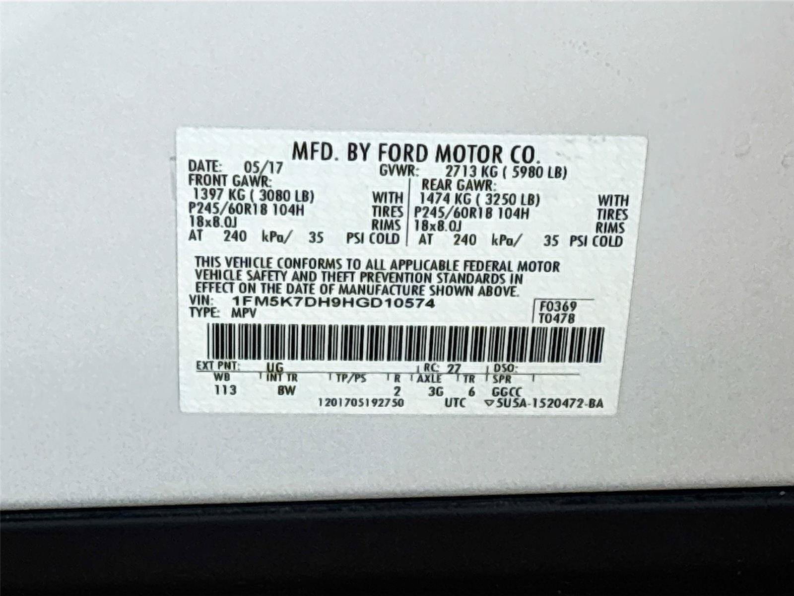 Used 2017 Ford Explorer XLT FWD image 32